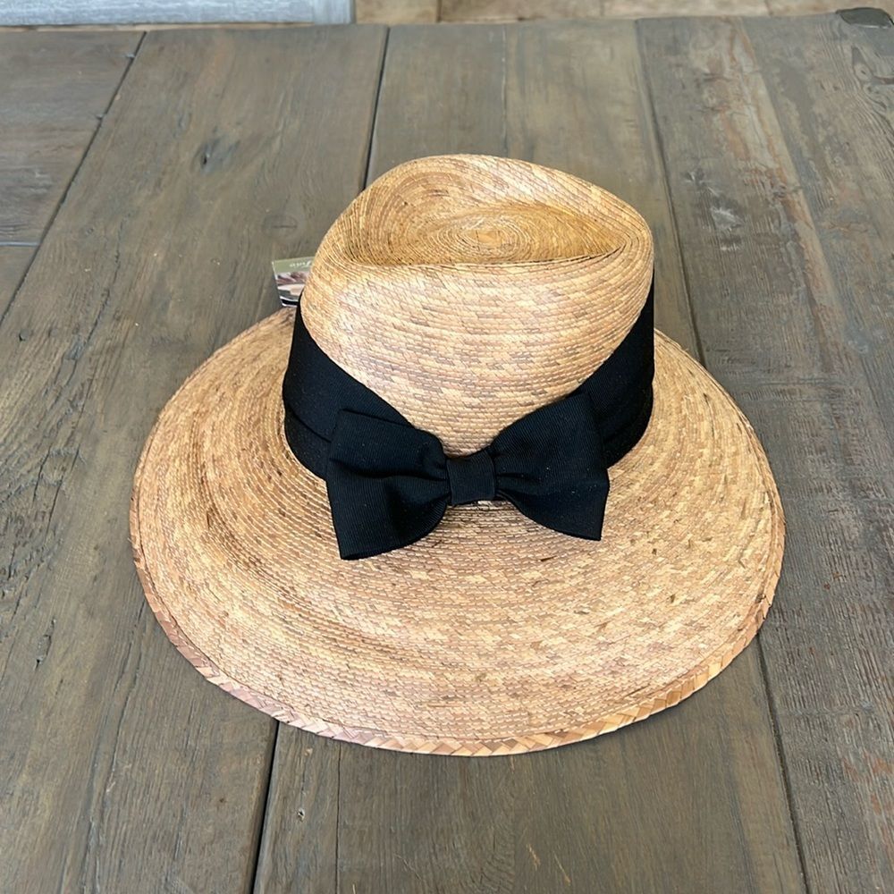 Anthropologie Woven Palm Sun Hat